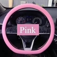 38cm Silicone Steering Wheel Cover Non-slip Breathable Universal Fit