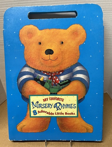 My Favorite Nursery Rhymes 8 Adorable Little Books Board Vintage Tracey Moroney - Foto 1 di 11