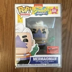 Funko Pop! Mermaidman #834. Spongbob. Animation.  Protector Included. 2020