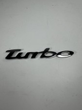 98-10 Volkswagen Beetle Turbo Rear Trunk Lid Emblem Badge Chrome Oem