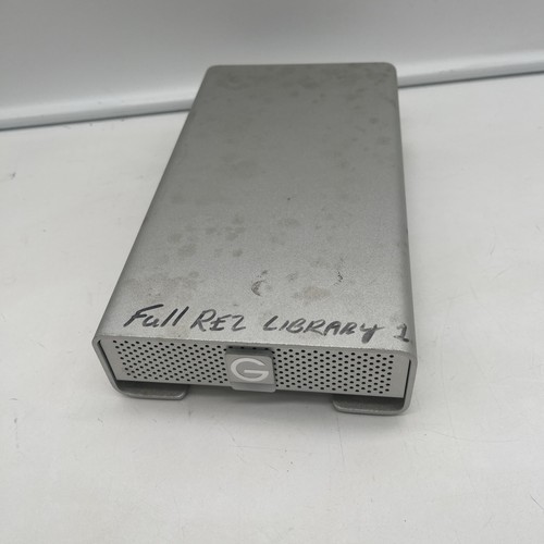 G-Technology G-Drive 0G01973 Silver Portable USB 2.0 3TB External Hard Drive