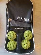Pickleball Paddle Set Brand New Unopened 4 Balls 2 Paddles Sport key