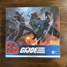 G.I. JOE CLASSIFIED BLUE NINJAS 51 Cobra Ninjas Box Set 2022 Hasbro
