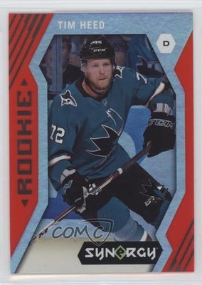 2017-18 Upper Deck Synergy Rookie Red Tier 1 Rookie Tim Heed #56 0c2