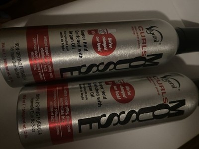 Vigorol Hair Mousse Super Hold Argan Oil Curl Enhancing 12 oz