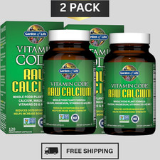 FOR 2 BOXES Garden of Life Vitamin Code Raw C...