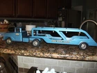 Vintage  1060's Tonka Steel Marine Service Semi/Hauler Boat Truck, W/Boats