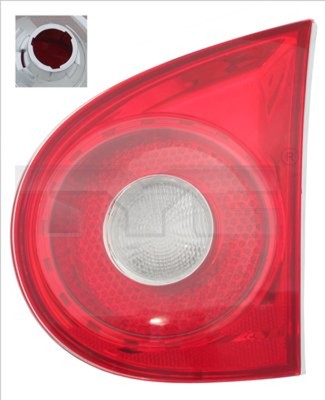 TYC Heckleuchte 17-0053-01-2 AL/Vist-system für VW GOLF 5 1K1 16V FSI TSI TDI