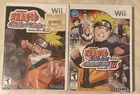 Nintendo Wii Games Naruto: Clash of Ninja Revolution 2 and 3