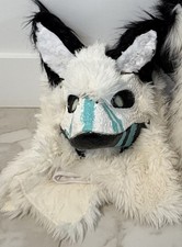 Furry Dino Mask Cosplay Dinosaur Fursuit