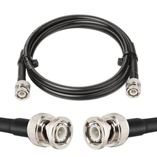 RG8X BNC Male to BNC Male Coaxial Cable 3FT 50 ohm Ultra Low Loss for Antenna...