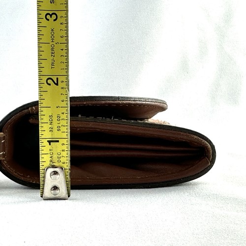 Cartera/muñequera United Suspl única de cuero floral - Usada - Imagen 9 de 9