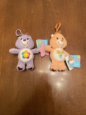 Care Bear 2 x 5'' clip HARMONY BEAR FRIEND BEAR New W/Tags 2003 RETIRED keychain