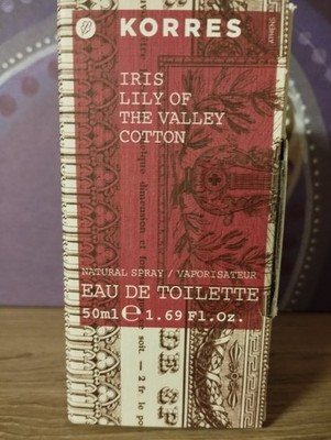 KORRES Iris Lily of the Valley Cotton Eau de Toilette Spray 50 ml Vegan