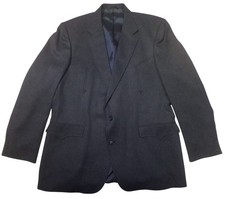 Circle S Western Blazer Mens 46L Navy Blue Sport Coat