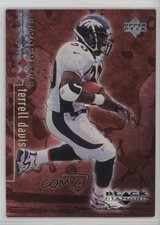 1998 Upper Deck Black Diamond Rookie Edition Double /3000 Terrell Davis HOF 6ns