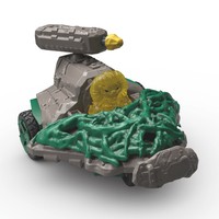 Schleich Eldrador Creatures Jungle Jet Automotive with Mini 42666