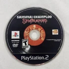Samurai Champloo Sidetracked PlayStation 2 Video Game Disc Only ps2 bandai