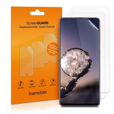 3x Folie für Samsung Galaxy A71 Displayschutzfolie transparent Telefon Cover