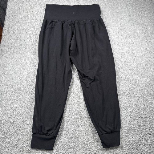 Athleta Salutation Jogger Powervita Womens 1X Black Pockets Stretchy Athleisure - Picture 5 of 11