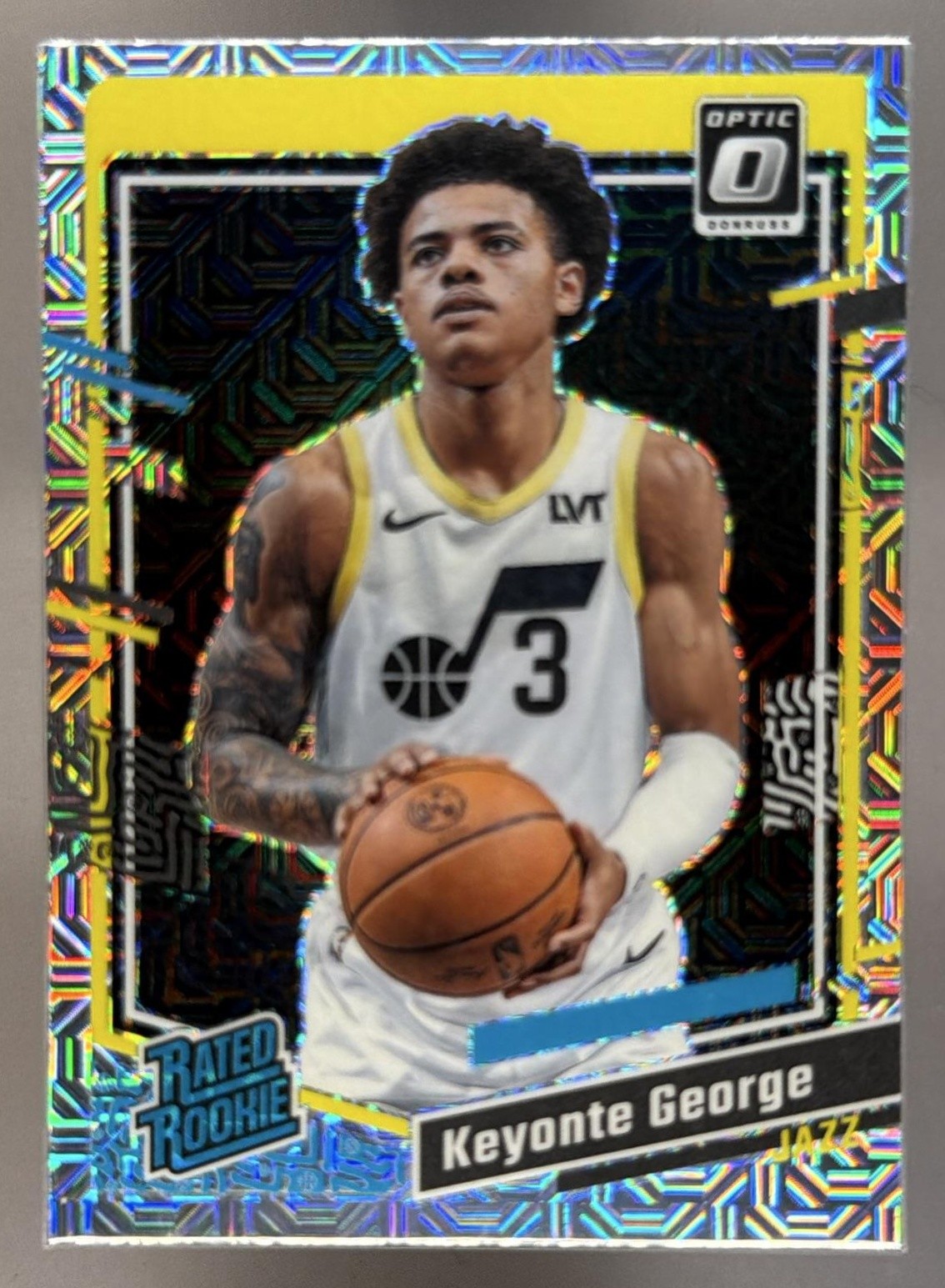 2023 Panini Donruss Optic Keyonte George #223 Choice Prizm RC Rated Rookie