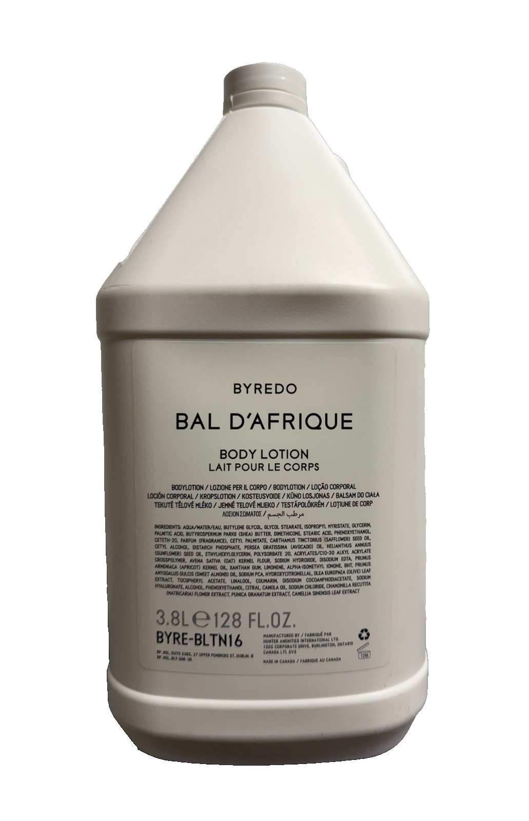 Gallon Refill Bulk Wholesale 128oz Byre-bltn16