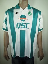 Werder Bremen 2000-01 Kappa Home Kit XL Football Jersey Soccer Shirt QSC NWT Vtg