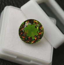 8 Ct+ Natural Russian Alexandrite Certified | Round Brilliant Cut Gemstone Ring