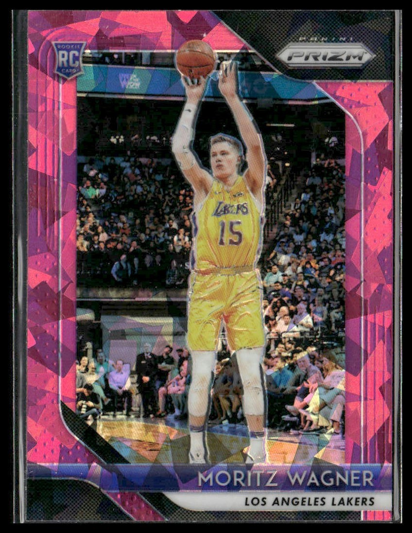 2018-19 Panini Prizm #284 Moritz Wagner Prizms Pink Ice