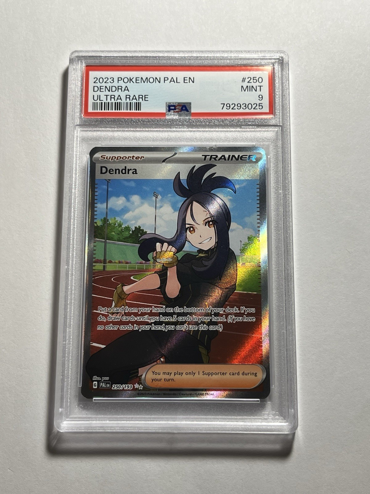 Dendra 250/193 Sv02: Paldea Evolved Holo - PSA 9 Mint - Pokemon Ultra Rare