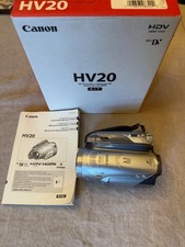 Canon HDV miniDV 1080i 10X zoom camera in pristine condition