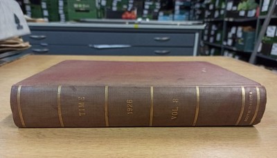 Time Bound Volume Original Magazines Book, Volume 8 No.1-26 July-December 1926.