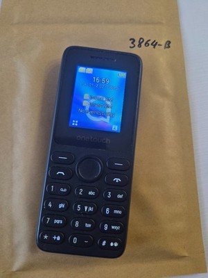 TCL OneTouch T311D grau entsperrt Dual SIM 1,8'' 4G Funktion Handy