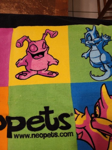 Vintage Neopets Beach Towel 2004 - Picture 14 of 24