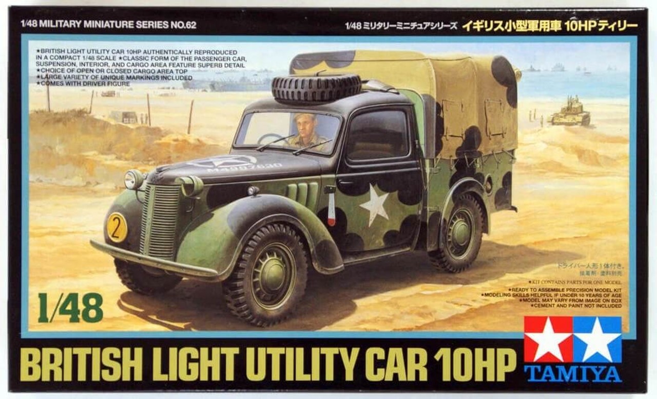 TAMIYA 32562 1:48 British Light Utility Car 10HP
