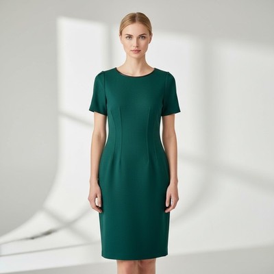 green emerald velvet dress Terani Couture 242M3342 main image 0