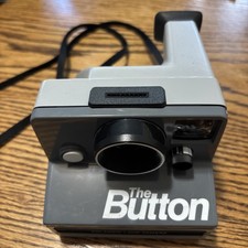 POLAROID  The Button  Land Camera Instant Film Camera  UNTESTED 