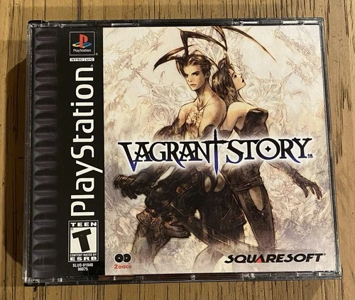 Vagrant Story Game Box & Manual PlayStation 1 PS1 PSX Exc Cond - product listing photo