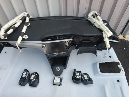 2019-2023 VAUXHALL CORSA F AIRBAG KIT WITH DASH & 4X SEAT BELTS - Picture 4 of 10