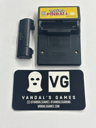 GBC - Pokemon Pinball W/ Battery Cover Nintendo Gameboy Color Cart Only #2913