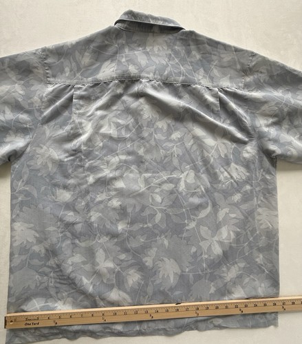 Hawaiian Airlines Jockey Herren Hawaiihemd Gr. XL blau Aloha Print - Bild 6 von 14