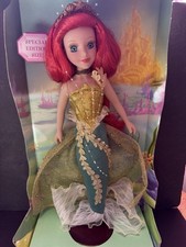 Disney Ariel The Little Mermaid Limited Size Doll 18" NEW porcelain 2005