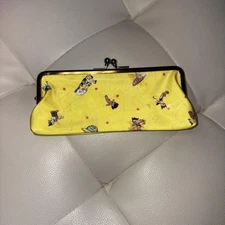 Tezuka Productions Holographic Coin Purse Astro Boy Yellow 3D Shifting Design