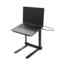 On-Stage LPT8000 DJ Laptop Stand-USB-A USB Type-C Ports Foldable, Essential DJ