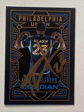 Ezekiel Alladoh Auto MLS Custom Card Philadelphia Union