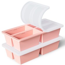 Silicone Freezer Tray for Sauce Cube: Super Prep Freezing Tray for Souped Sto...