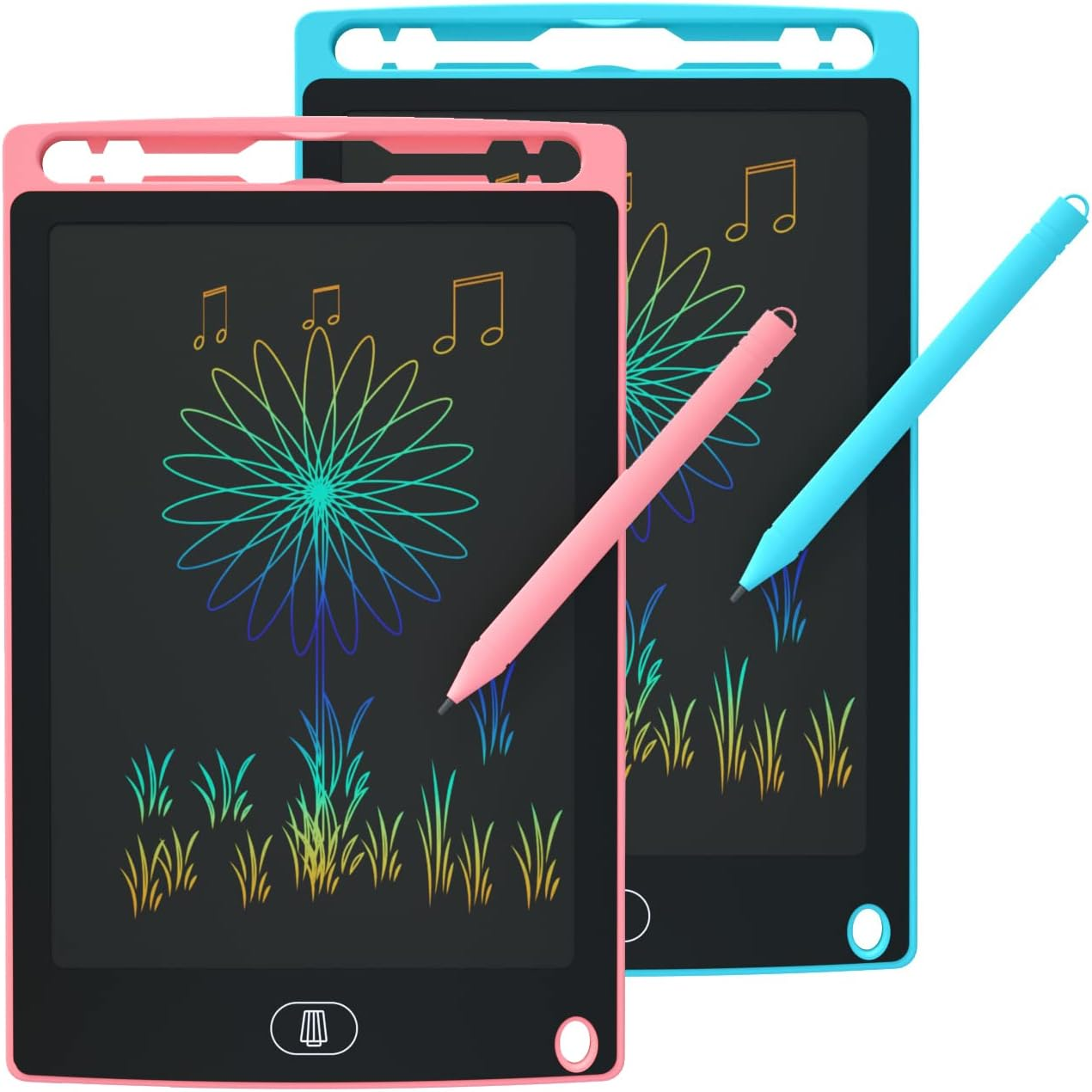 2 Pack LCD Writing Tablet for Kids, 10 Inch Drawing Doodle Board Pad Tablet Scri