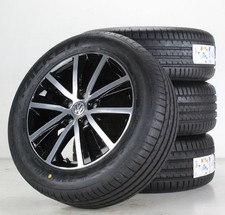 VW T5 T6.1 Roues D'Été 17 Pouces Jantes Cascavel Noir en Alliage 7E0601025L