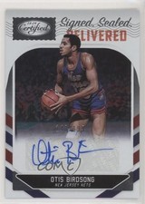 2018 Certified Signed Sealed Delivered 140/199 Otis Birdsong #SSD-OBS Auto 0z6
