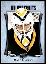 2016-17 Upper Deck UD Portraits Matt Murray Pittsburgh Penguins #P-11